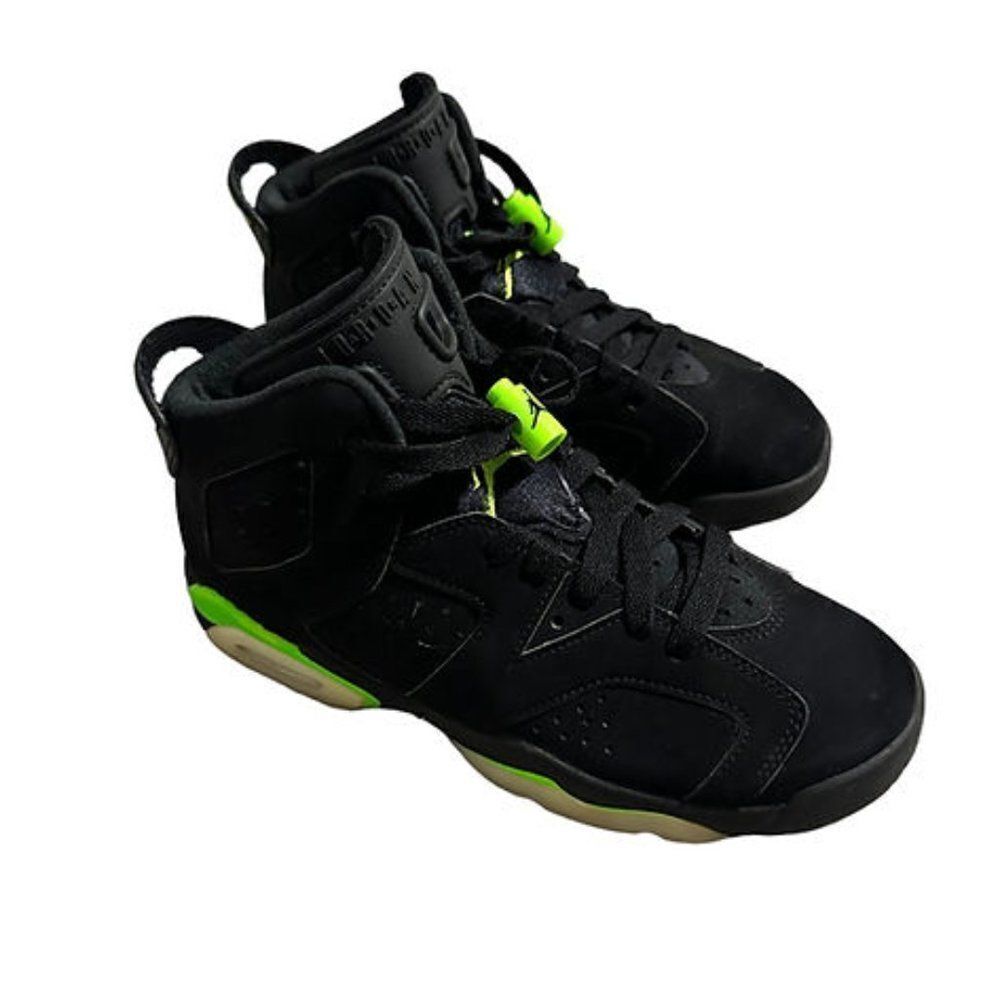 Nike Air Jordan Women's Electric Green 6 Retro Shoes Size 8.5